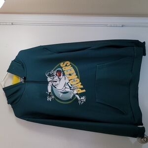 Charlie's Project  Green Bay Packers Fleece Hoodie Size 4XL